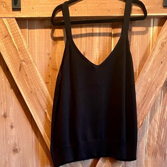 Heyson Sweater Tank Top, Color: Black, Size: 1XL - Picture 3 of 7